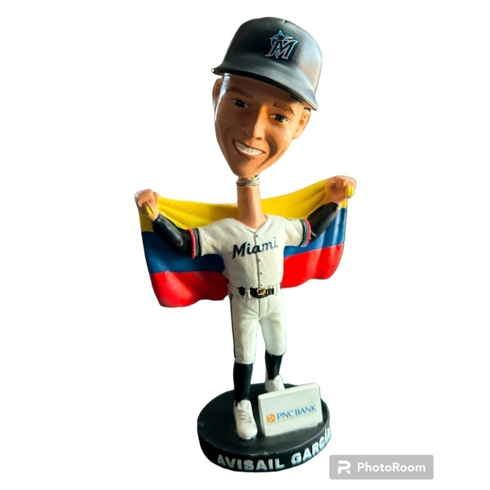 2022 Avisail Garcia Miami Marlins Bobble Head Limited Edition Giveaway Bobble